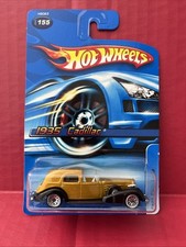 2005 Hot Wheels 1935 Cadillac 155 Gold Version