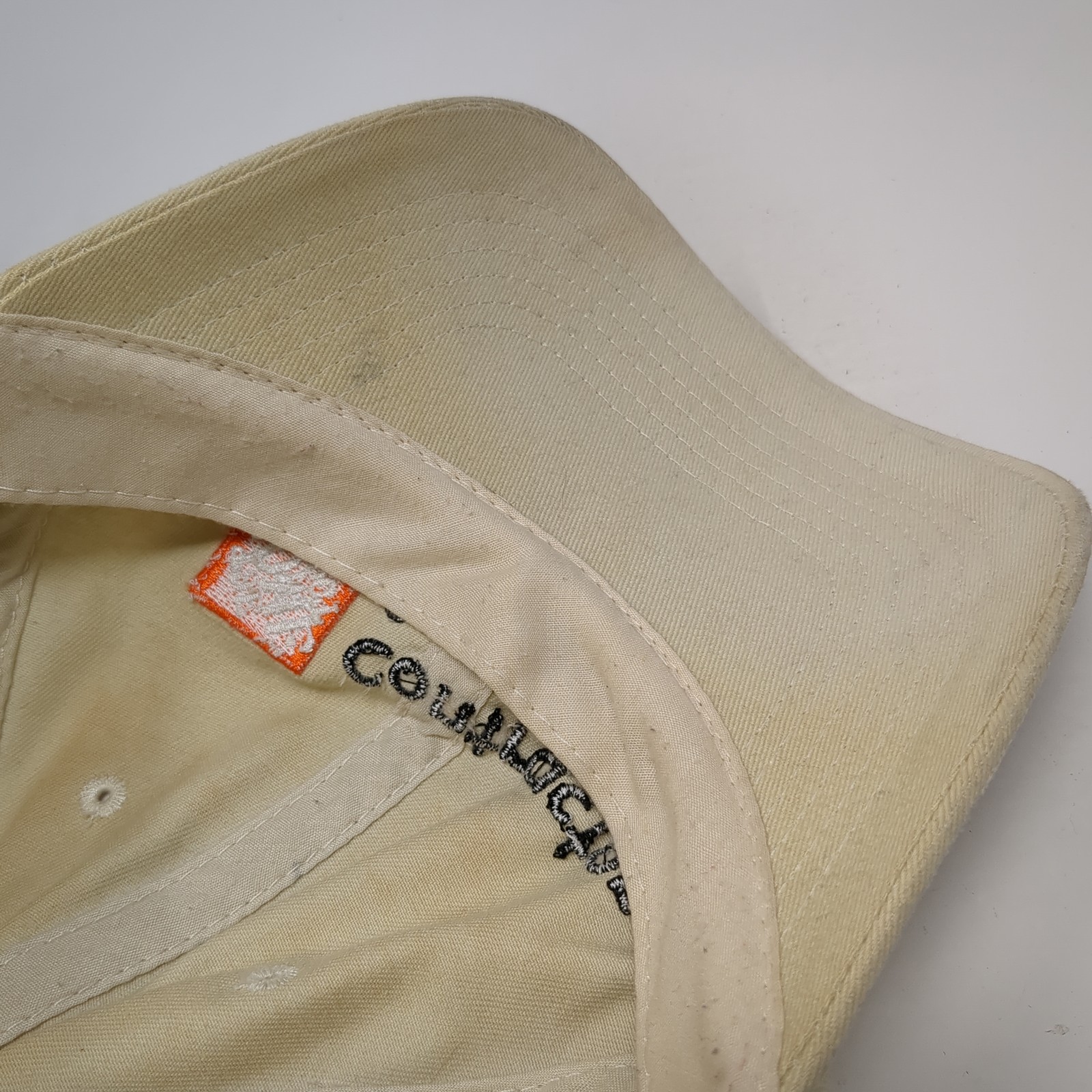 Contractor Services Strapback Hat Beige One Size … - image 8