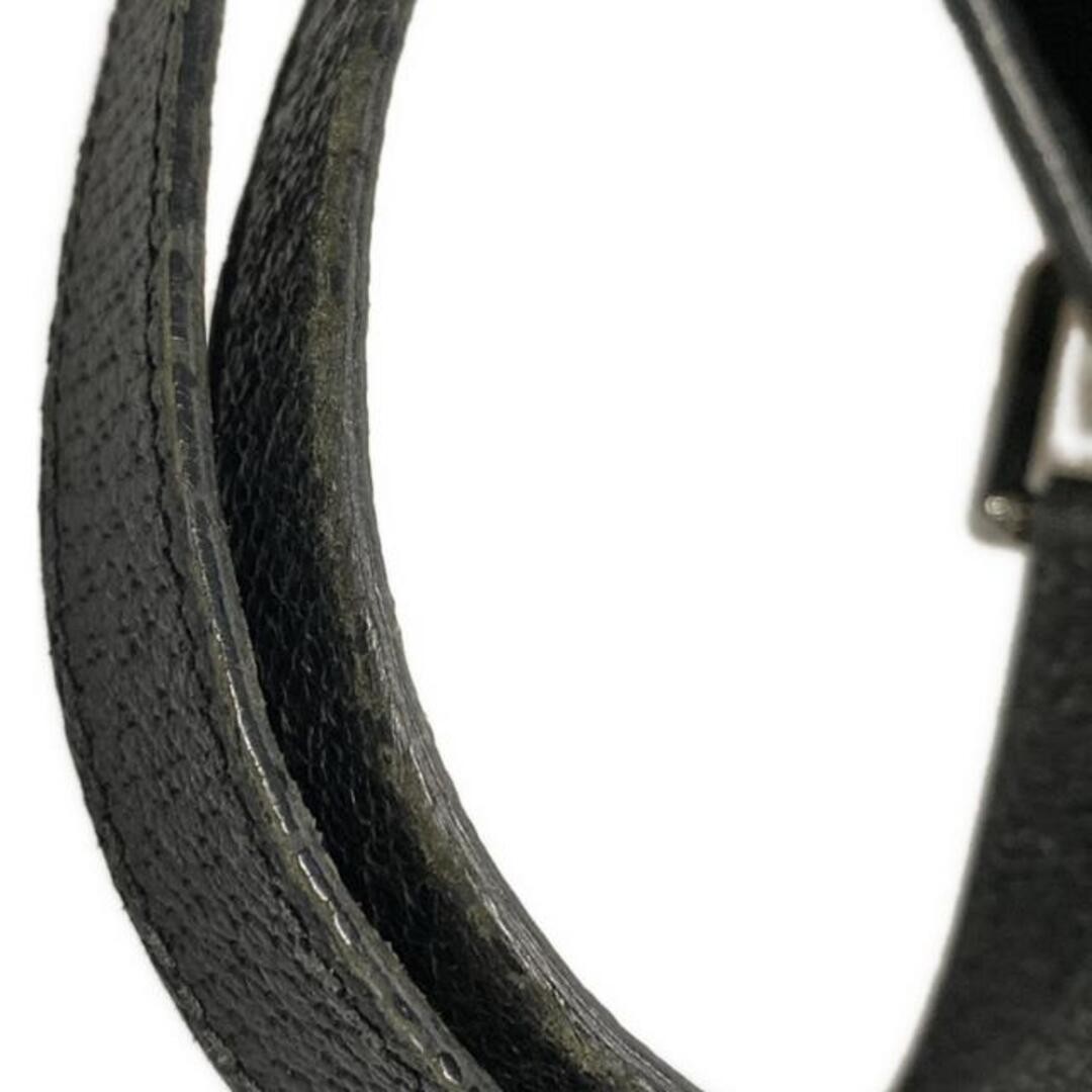 Gucci Eclipse GG Tote Bag Black Leather Small Used Stylish Bag thumbnail 9