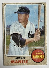 1968 Topps Mickey Mantle #280 (Terrible)