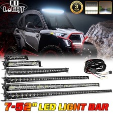 8 14 22 32 38 42 50 Silm Led Light Bar Spot Flood Combo Fog Driving Offroad Suv