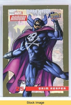 2016 Upper Deck Marvel Annual Gold Grim Reaper #25 READ 4jc