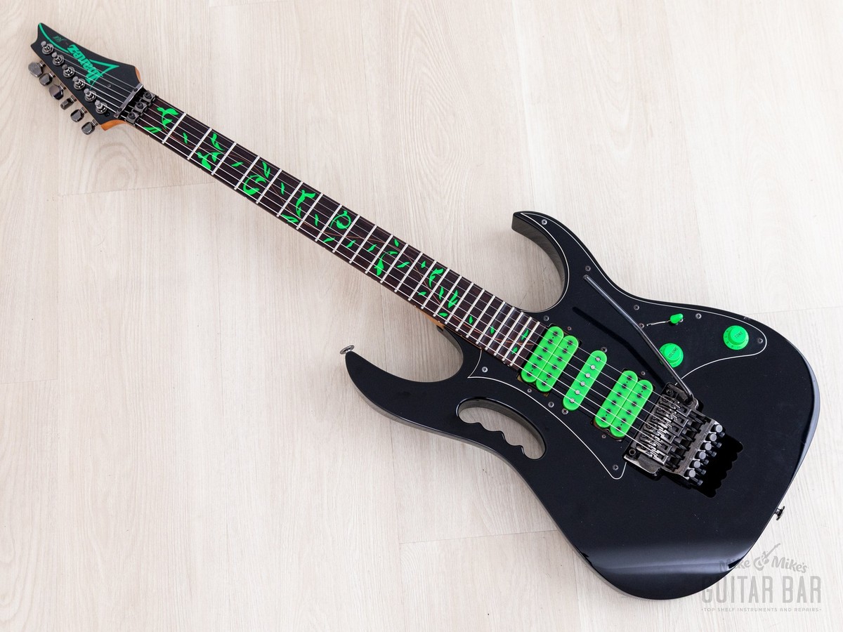 1990 Ibanez JEM777V Steve Vai Signature Black HSH w/ DiMarzio