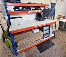 Packaging station warehouse BiG400 Heavy-Duty Workstation Workshop Craft BigDug 