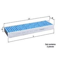 Innenraumfilter Pollenfilter für Peugeot 3008 0U MR 1 2 MC 3 KA 5008 | 24256218