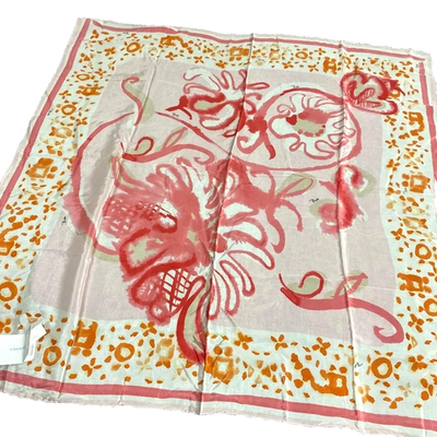 EMILIO PUCCI Unused Large Silk Scarf 85cm 34