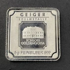 Geiger Edelmetalle Fine Silver 5 gram Square Bar Loose