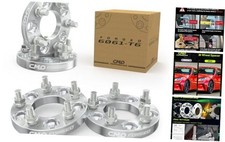 5x110 to 5x114.3 Wheel Adapters 4pcs 65.1mm Center Bore M12x1.5 Lugs, 25mm