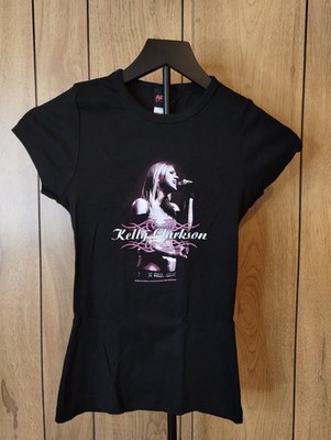 Vintage 2005 Kelly Clarkson Tour T-Shirt Womens M Live Concert Graphic NOS Tee