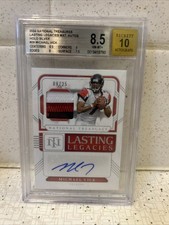 2024 National Treasures lasting legacies Michael Vick Tri color Patch Auto /25