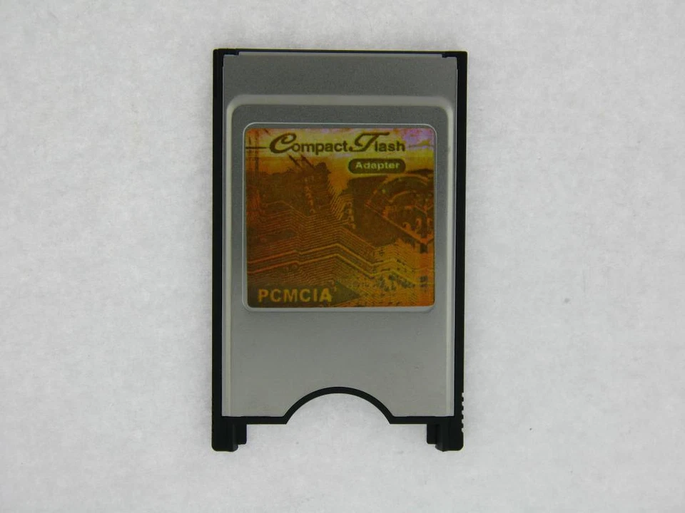 Sandisk Compact Flash CF to PCMCIA PC card adapter OR Comparable Manufacture