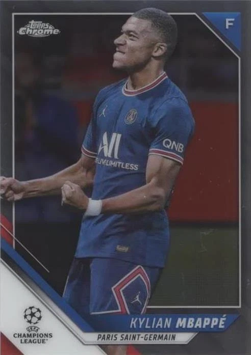 2020-21 Topps Chrome UCL Kylian Mbappé #95 for sale | eBay