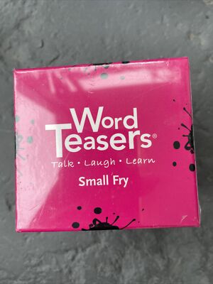 Word Teasers Small Fry Small Fry Flash Card, 150 Questions New Sealed