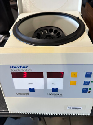 HERAEUS - Baxter - 75003538 CLINIFUGE TABLE TOP CENTRIFUGE - Clinifuge