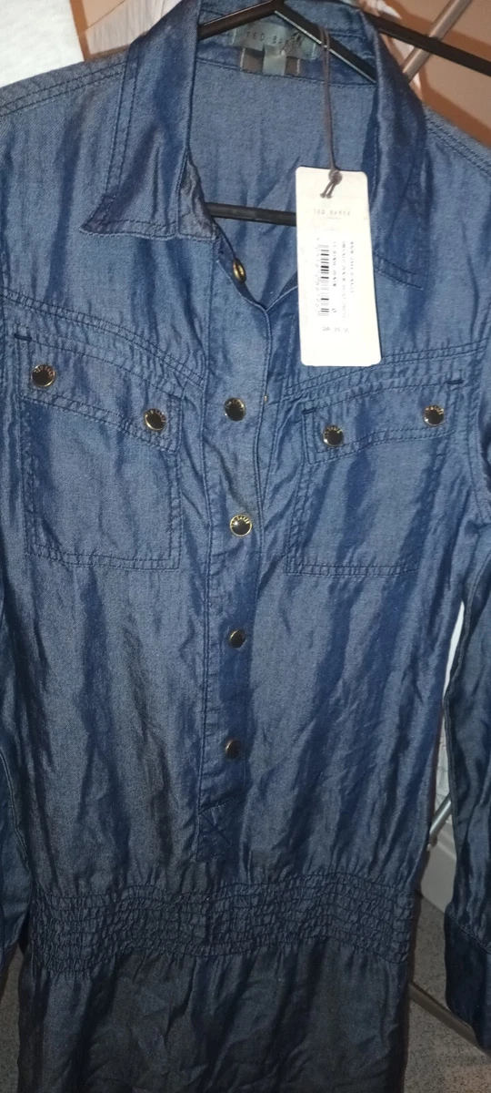 Ted baker denim dress sale