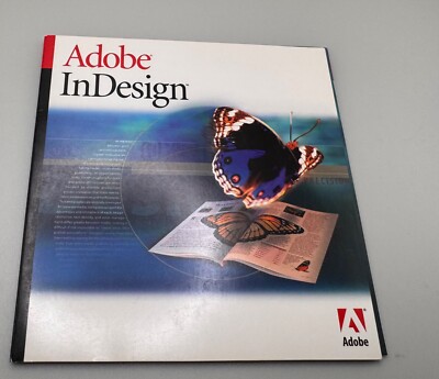 Old Computer Log Indesign Adobe InDesign 1.0 (1 User/s) - Full Version for Macintosh + product ...