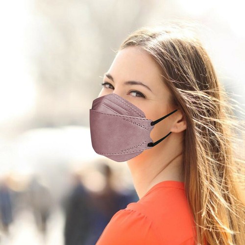 10-100PC KF94 Face Mask 4-Layer Filter Comfortable Mouth Protective Cover Adult - Picture 6 of 18