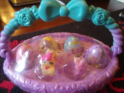 New - Hatchimals Family Spring Basket - Colleggtibles - Bunnies - NIP