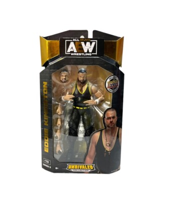 Eddie Kingston AEW  #73 Unrivaled Series 9 Jazwares Action Figure + Cards NEW