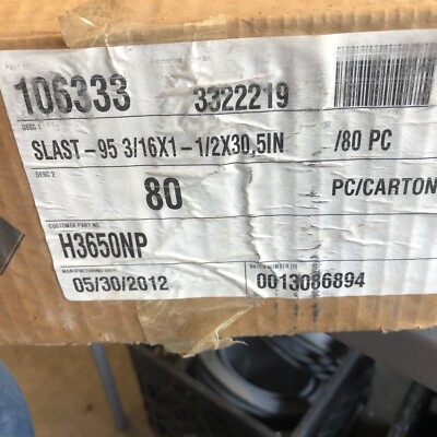 (44)  Sika 106333 Slast-95 Isobutylene Mastic Sealing Tape 3/16''x1-1/2''W x 27''L