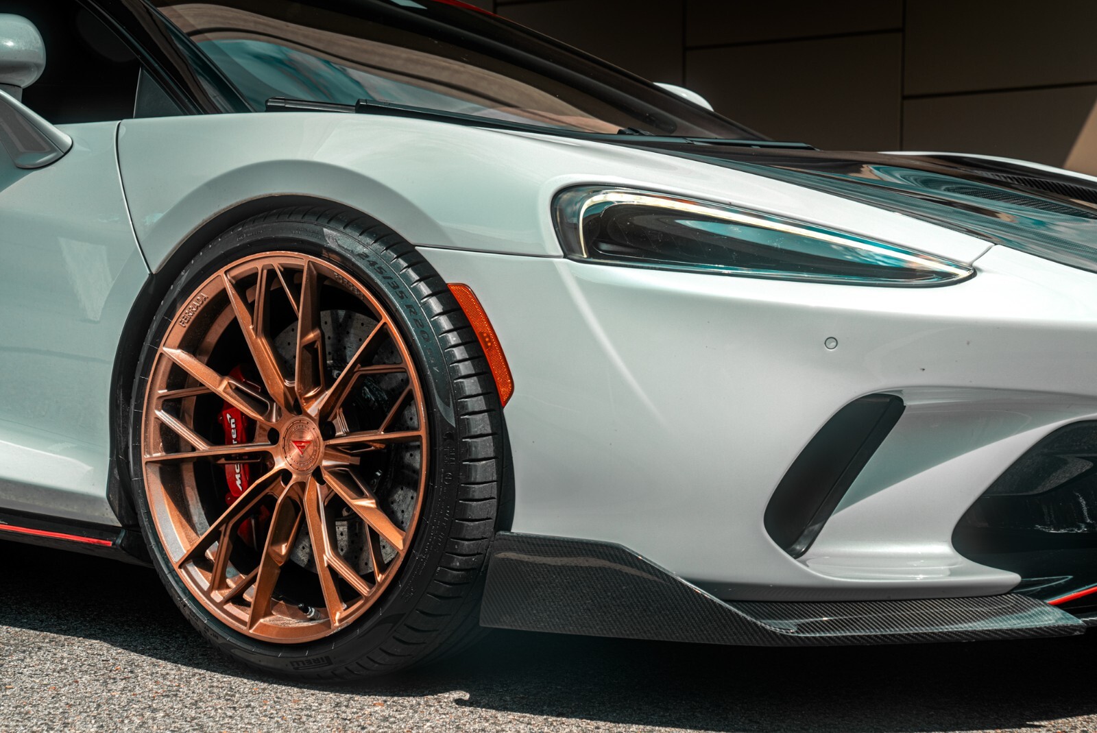 20” Ferrada FR11 Storm Grey Concave Wheel For Mclaren 570 650 720 750 20X9 20X11