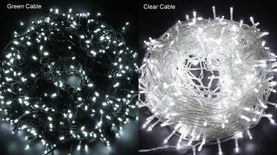 Weihnachten LED Lichterketten Baum Netz Außen Garten Weihnachtsdeko