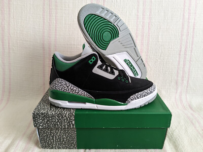Nike Air Jordan 3 Retro Pine Green Black AJ3 CT8532 030 Men's Shoe