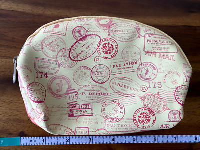 IPSY May 2018 Glam Bag Makeup or Toiletry Bag (Yellow/Orange Travel) *NWOT*