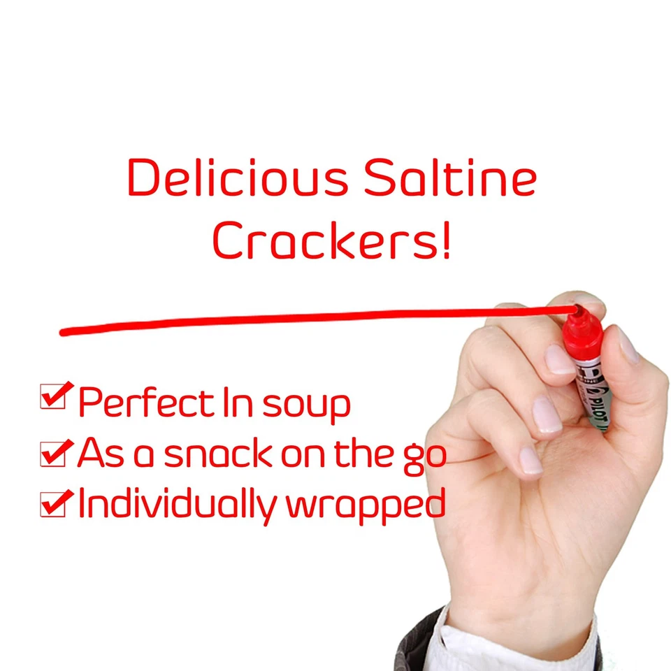 Galletas para sopa de una sola porción Oyster Crackers 0,50 OZ (paquete de 150) galletas para aperitivos Foto 3 de 4