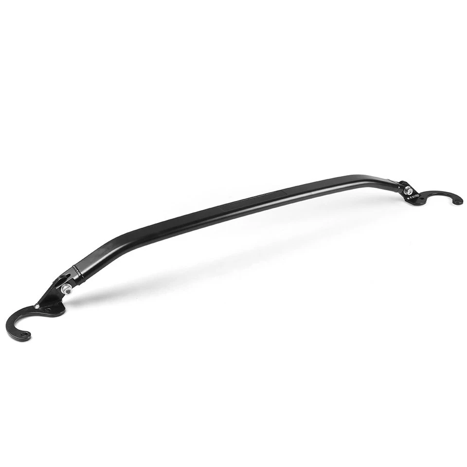 Black Front Strut Tie Bar for 92-00 Civic EG EK 93-97 Del Sol 94-01 Integra DC2 - Image 3 of 4