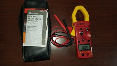 AMPROBE AC68C True RMS AC/DC Clamp Multimeter with Leads Unit #17