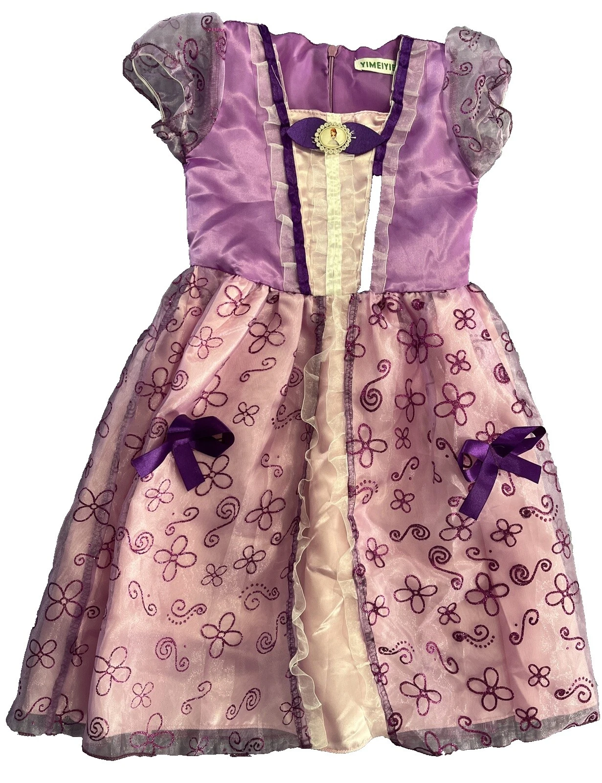 Trajes de Satén Cuento de hadas para Niñas