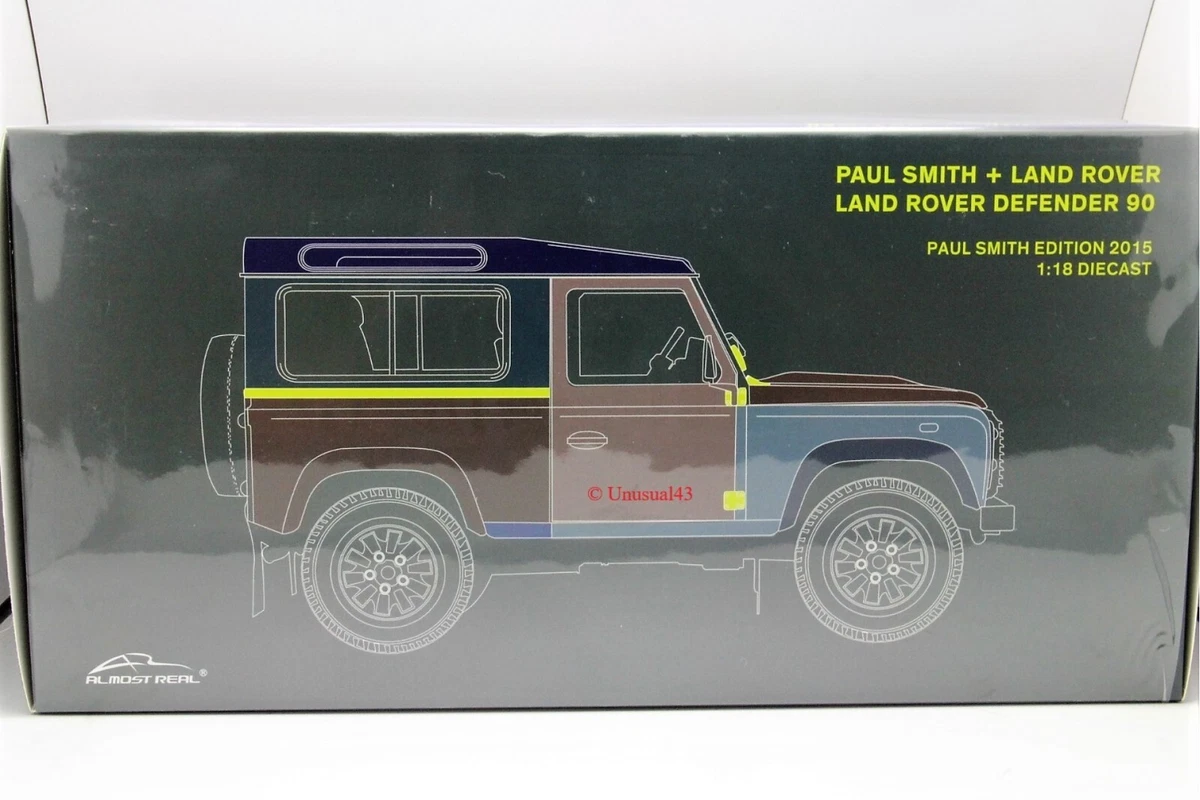 1/18 Almost Real Land Rover Defender 90 Paul Smith Edition 2015 / Autoart