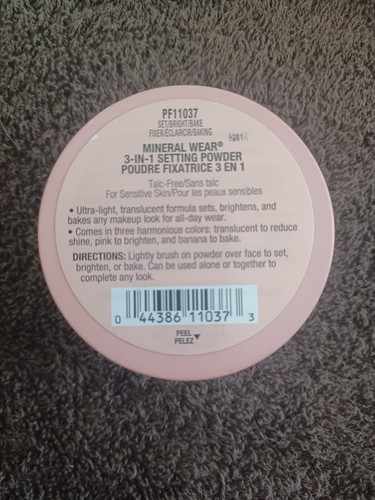 Physicians Formula Mineral Wear 3-in-1 Setting Powder Set Bright Bake Sealed NEW - Picture 2 of 2