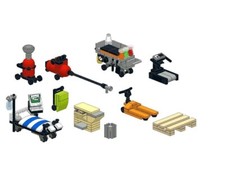 LEGO NOTICE : Instruction montage lit hopital + compresseur + transpalette etc..