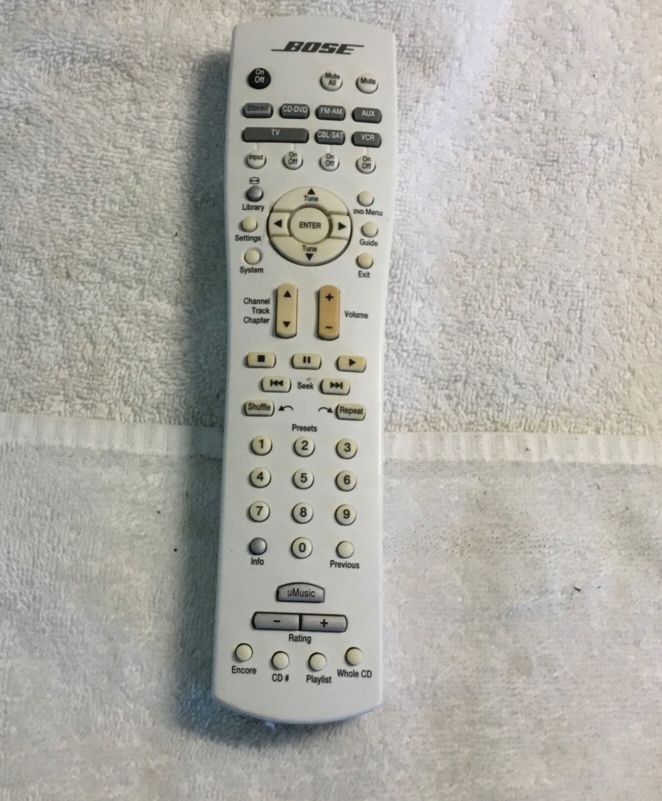 Bose RC38T1-27 Remote Control for Lifestyle AV 38/48 | eBay