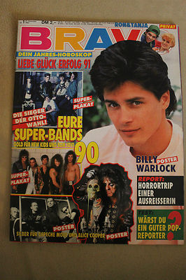 Bravo 1/1990 Billy Warlock, Depeche Mode, NKOTB, Bon Jovi,