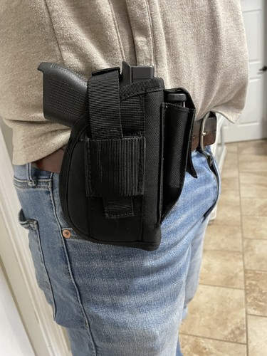 Tactical Belt holster For Ruger SR9C SR40C With Laser - Picture 2 of 3