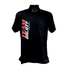 Official Big Jeff Audio Black T-Shirt 100% Cotton with Full Color Back Logo