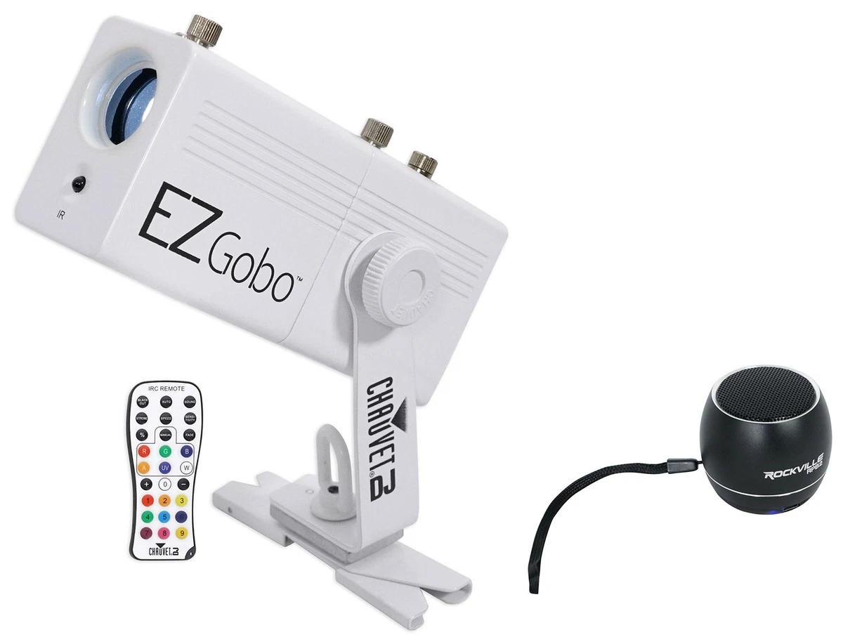 Chauvet DJ EZ GOBO Battery Operated LED GOBO Projector Bluetooth