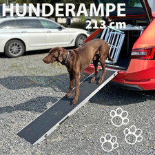 Auto Einstiegshilfe Hunderampe Hundetreppe Klappbar Aluminium 213 cm Petigi