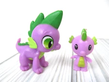 My Little Pony G4 2" & 1" Spike the Dragon Figure Hasbro Friendship is Magic H2