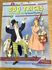 1948 - 300 TRICKS YOU CAN DO vintage paperback book MAGICIAN TRICKS illustrated