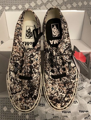 Vans Authentic MoMA Jackson Pollock Shoe Sneaker  Mens Size 7