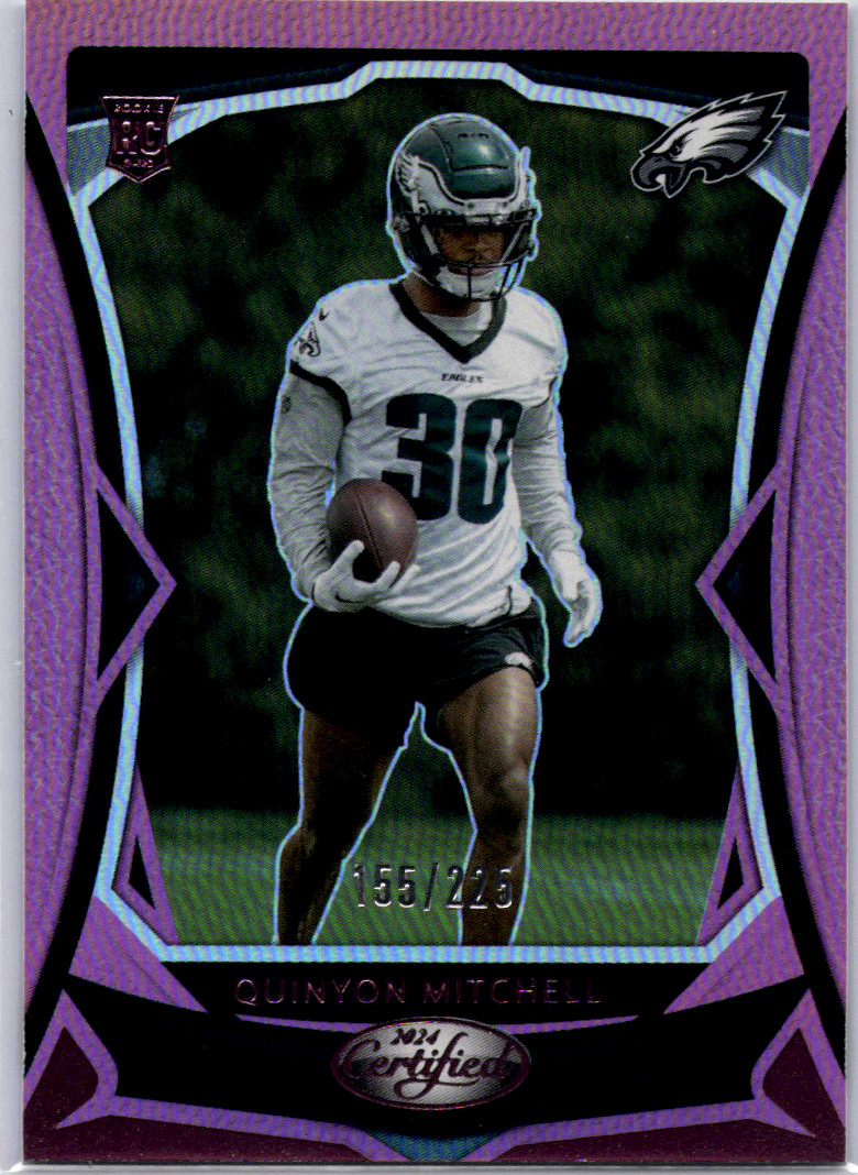 2024 Panini Certified - Rookies Quinyon Mitchell #116 Mirror Pink 155/225 (RC)