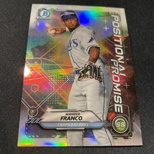 2021 topps bowman chrome Position Promise pos-wf wander franco Refractor