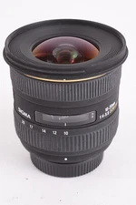 Sigma 10-20mm f/4-5.6 HSM EX Ultra Wide Angle Zoom Lens For Nikon F #T-40567