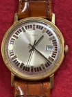 Vintage 1960's Men's Timex Manual Wind Wristwatch W/Date Indicator-Runs Great