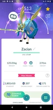 Shiny Zacian Crowned Sword Level50 | Tr-de 1M 20k stardust - UltraFriend - P T C