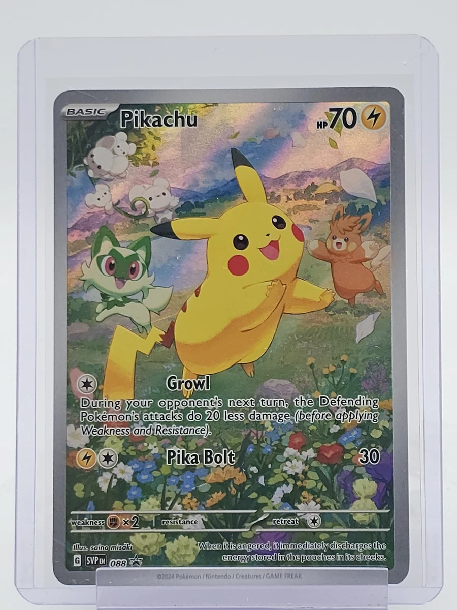 Pikachu 088 Sv: Scarlet & Violet Promo Cards for sale | eBay